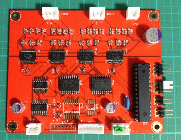 FN1242A QUAD DAC2基板